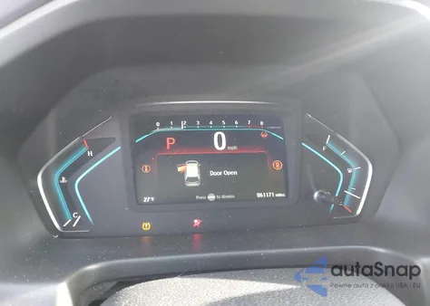 2021 Honda Odyssey Touring из США, поврежденный, VIN 5FNRL6H81MB035309